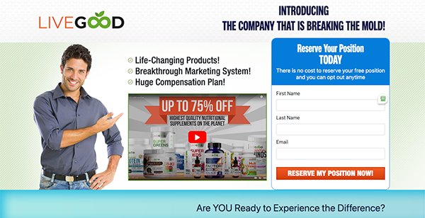 live good international business opportunity