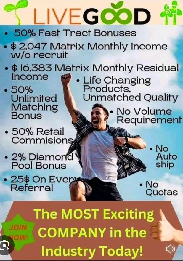 live good international business opportunity 